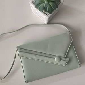 Vintage pastel green purse